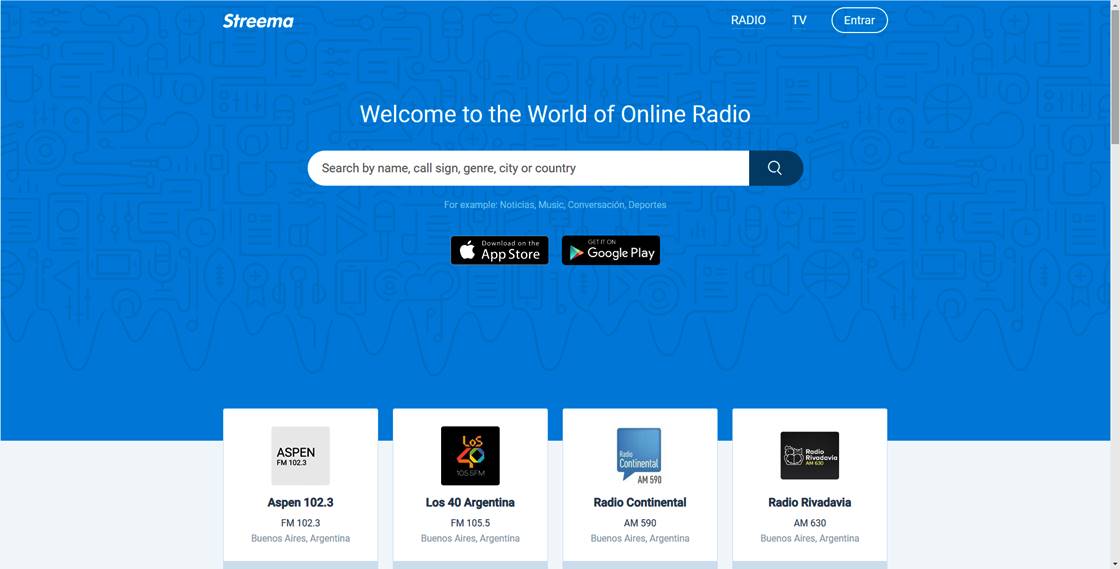 como agregar radio a streema
