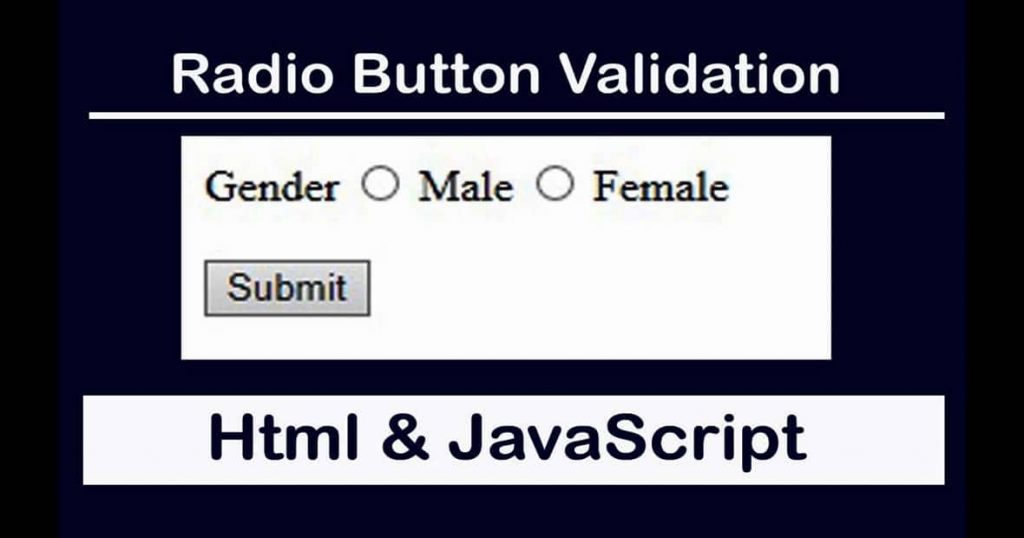 botones de radio html