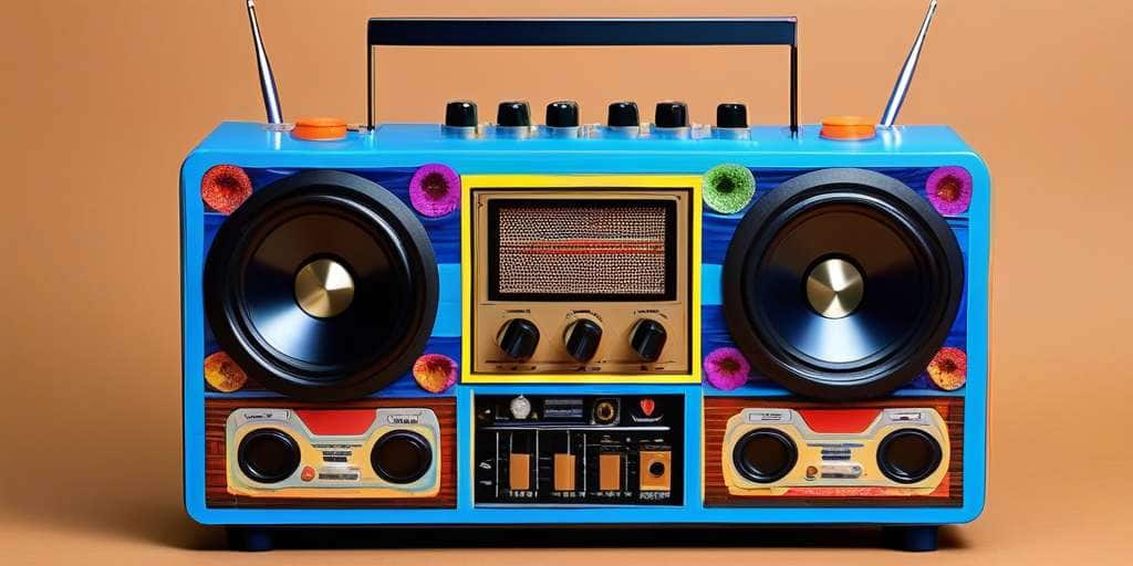 radio de carton facil